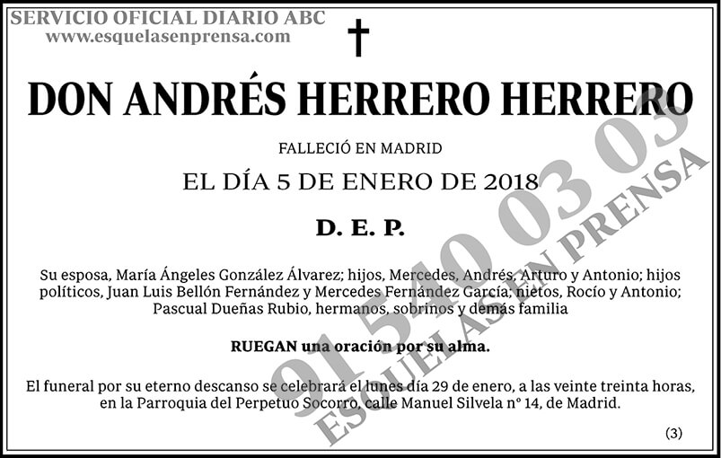 Andrés Herrero Herrero
